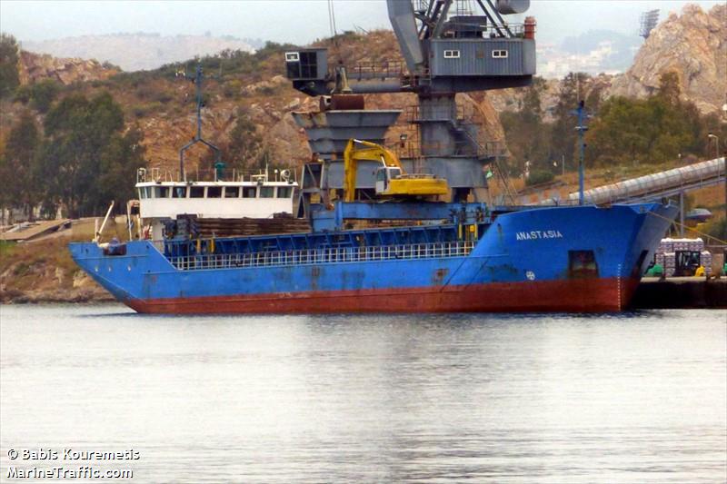 anastasia (General Cargo Ship) - IMO 8417546, MMSI 239855900, Call Sign SVA6070 under the flag of Greece