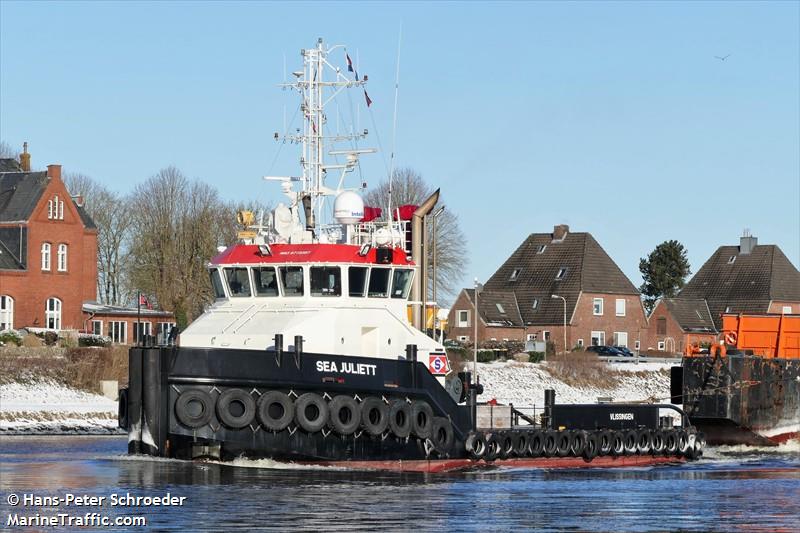 sea juliett (Tug) - IMO 9778387, MMSI 244181000, Call Sign PCRG under the flag of Netherlands