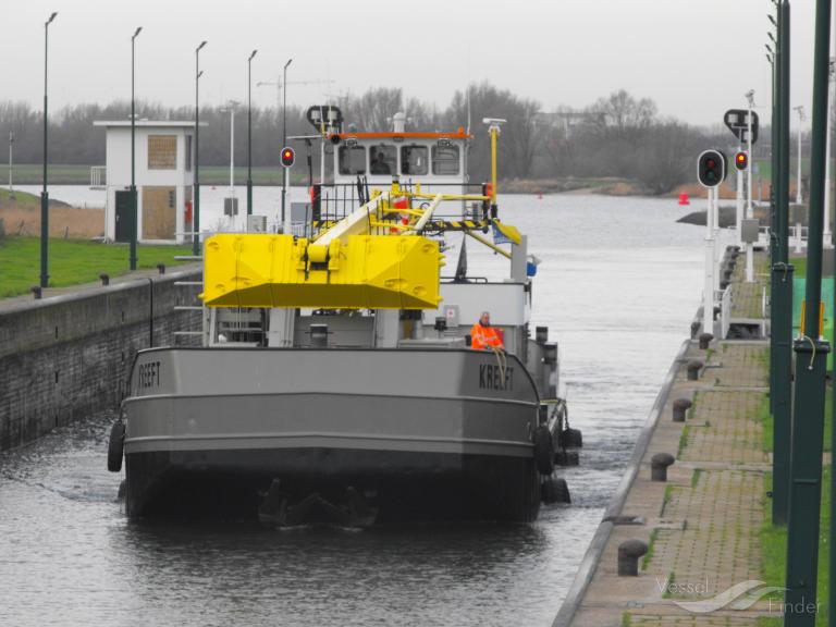kreeft (Dredging or UW ops) - IMO , MMSI 244398000, Call Sign PFLR under the flag of Netherlands