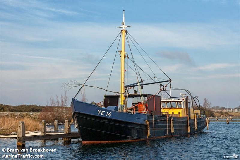 ye-14 paraat (Fishing vessel) - IMO , MMSI 244615829, Call Sign PI5096 under the flag of Netherlands