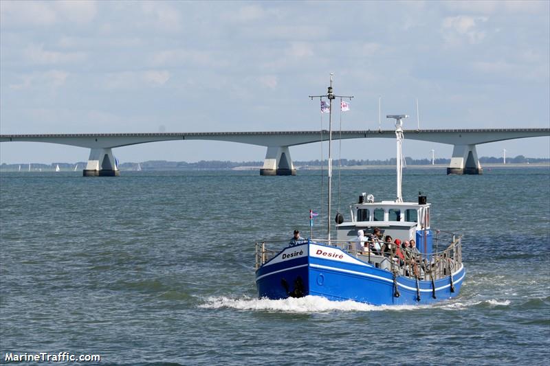 desire (Passenger ship) - IMO , MMSI 244650140, Call Sign PG8584 under the flag of Netherlands