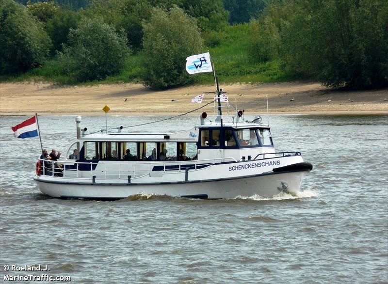 schenckenschans (Passenger ship) - IMO , MMSI 244700321, Call Sign PD6508 under the flag of Netherlands