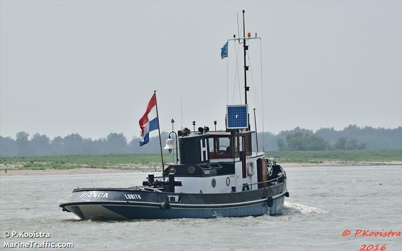 bianca (Tug) - IMO , MMSI 244790603, Call Sign PE5457 under the flag of Netherlands
