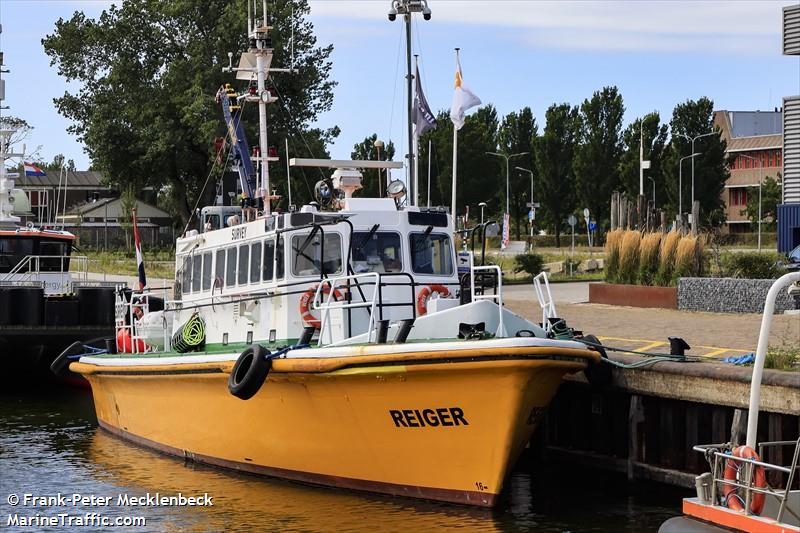 reiger (Port tender) - IMO , MMSI 244835000, Call Sign PGZI under the flag of Netherlands