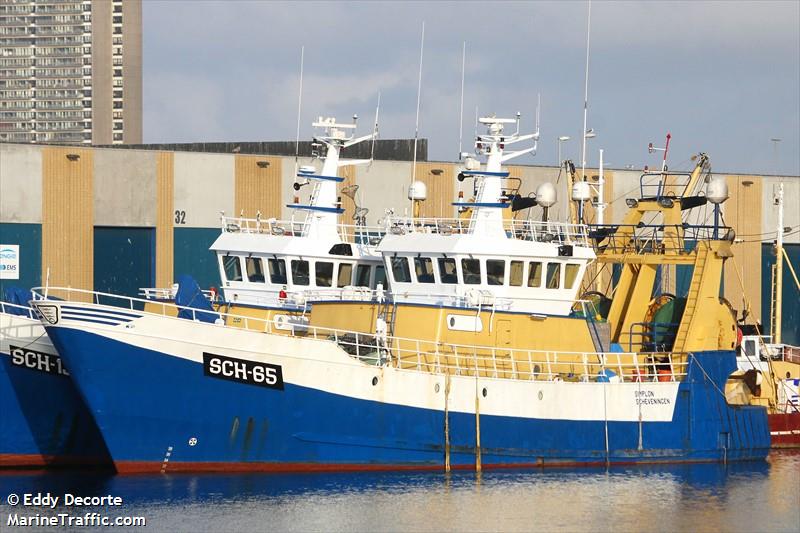 sch65 simplon (Fishing Vessel) - IMO 8108688, MMSI 246742000, Call Sign PCFG under the flag of Netherlands