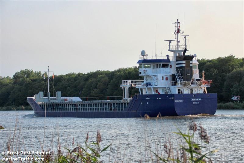 cederborg (General Cargo Ship) - IMO 9356567, MMSI 246782000, Call Sign PCJX under the flag of Netherlands