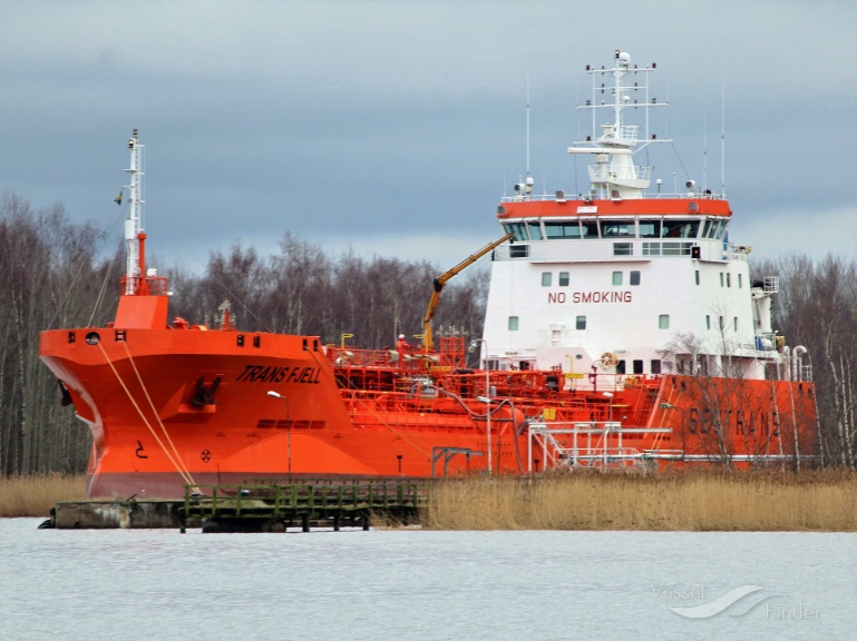 trans fjell (Chemical/Oil Products Tanker) - IMO 9329306, MMSI 248886000, Call Sign 9HA2563 under the flag of Malta