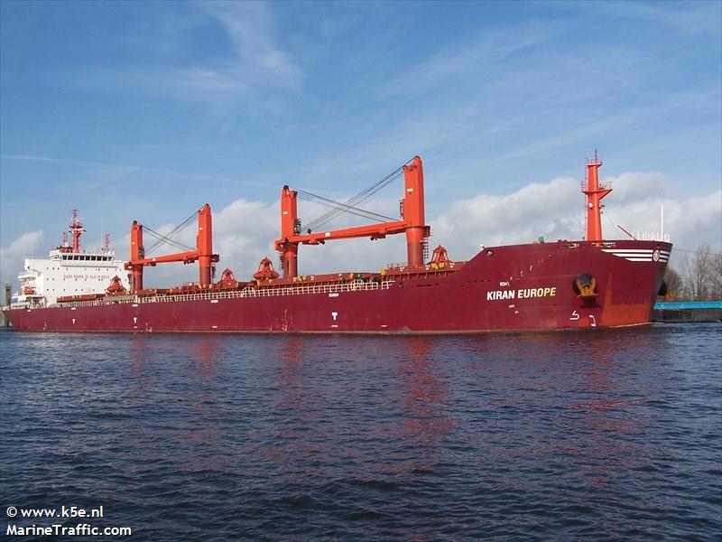 kiran europe (Bulk Carrier) - IMO 9491197, MMSI 249845000, Call Sign 9HA2037 under the flag of Malta