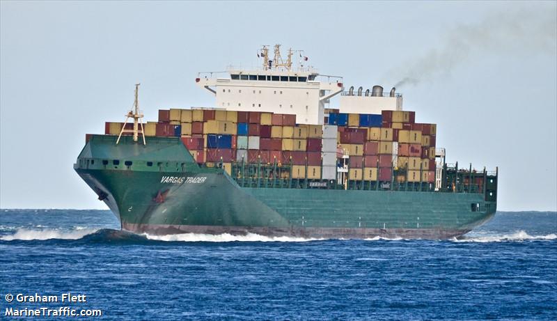 balbina (Container Ship) - IMO 9437062, MMSI 255805795, Call Sign CQDS under the flag of Madeira