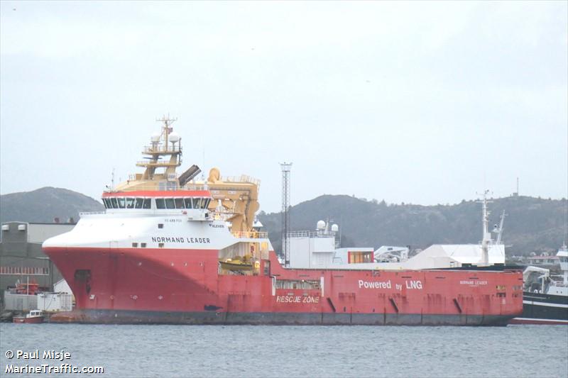 normand leader (Offshore Tug/Supply Ship) - IMO 9627772, MMSI 257793000, Call Sign LDJK3 under the flag of Norway