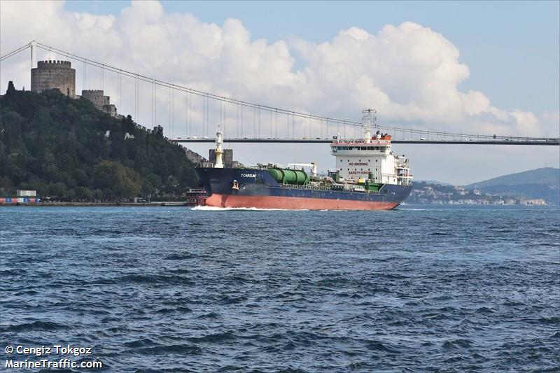 t.caroline (Chemical/Oil Products Tanker) - IMO 9418810, MMSI 271044409, Call Sign TCA3947 under the flag of Turkey