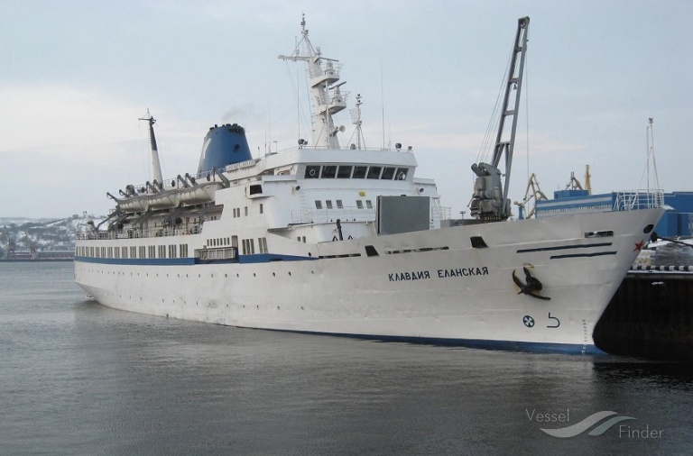 klavdiya yelanskaya (Passenger (Cruise) Ship) - IMO 7422922, MMSI 273131500, Call Sign UCKE under the flag of Russia
