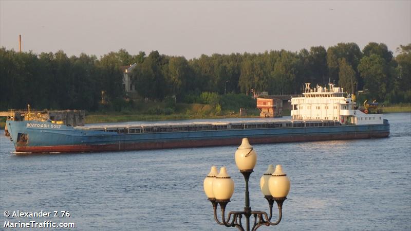 volgo-don 5057 (Cargo ship) - IMO , MMSI 273427240 under the flag of Russia