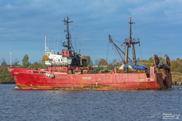 distinkt (Fishing Vessel) - IMO 9076636, MMSI 273559500, Call Sign UFEG under the flag of Russia