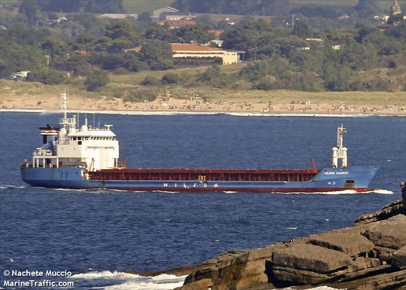 wilson humber (General Cargo Ship) - IMO 9017381, MMSI 314207000, Call Sign 8PSP under the flag of Barbados