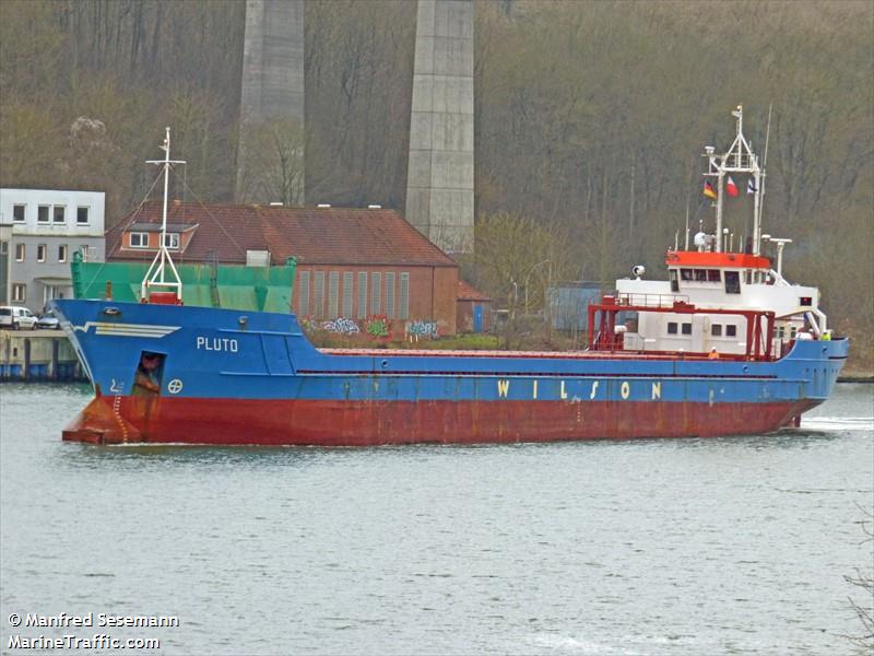 pluto (General Cargo Ship) - IMO 8518340, MMSI 314417000, Call Sign 8PAJ9 under the flag of Barbados