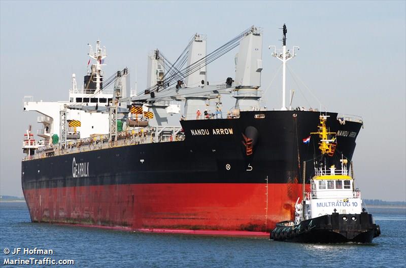 nandu arrow (General Cargo Ship) - IMO 9529580, MMSI 351952000, Call Sign 3FPD4 under the flag of Panama