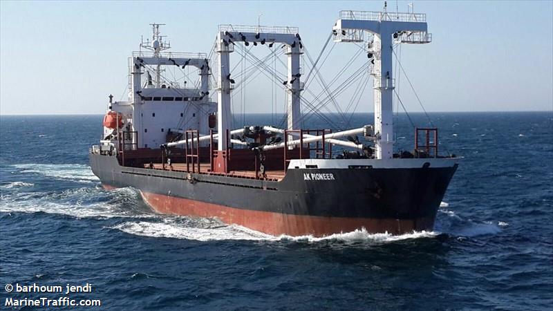 ak pioneer (General Cargo Ship) - IMO 9189718, MMSI 354486000, Call Sign 3ECH4 under the flag of Panama