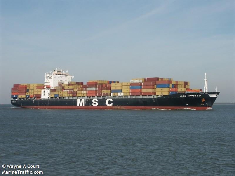msc aniello (Container Ship) - IMO 9203942, MMSI 357506000, Call Sign 3FYW9 under the flag of Panama