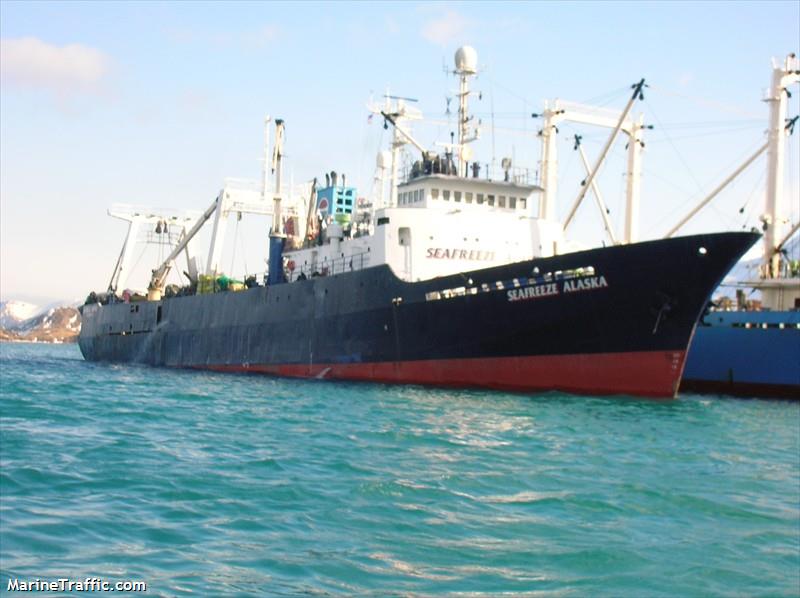 seafreeze alaska (Fish Factory Ship) - IMO , MMSI 367390380, Call Sign WDE7203 under the flag of United States (USA)