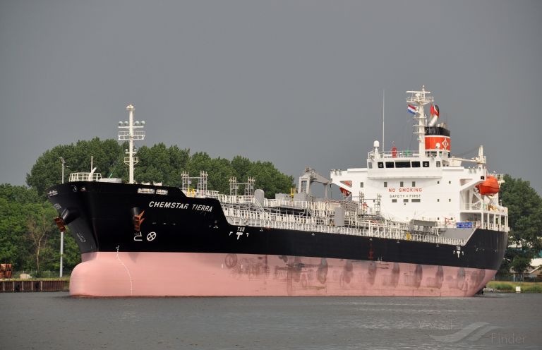 chemstar tierra (Chemical/Oil Products Tanker) - IMO 9827451, MMSI 374266000, Call Sign 3EXM9 under the flag of Panama