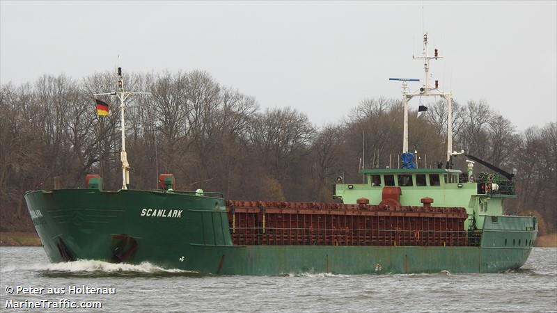 scanlark (General Cargo Ship) - IMO 8505915, MMSI 375354000, Call Sign J8B3399 under the flag of St Vincent & Grenadines