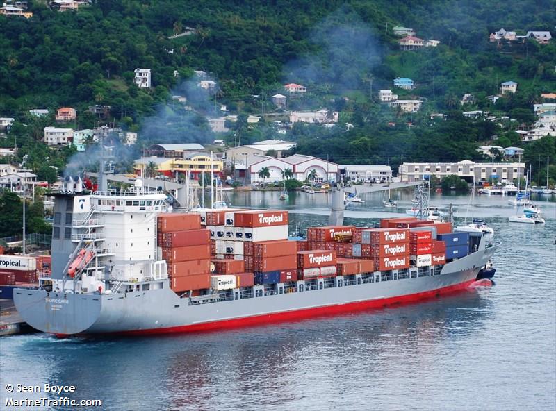 tropic carib (General Cargo Ship) - IMO 9225263, MMSI 375939000, Call Sign J8PE3 under the flag of St Vincent & Grenadines
