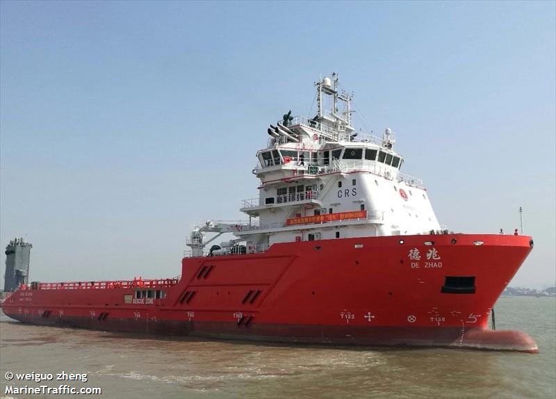 dezhao (Offshore Tug/Supply Ship) - IMO 9818010, MMSI 413021390, Call Sign BSVC under the flag of China