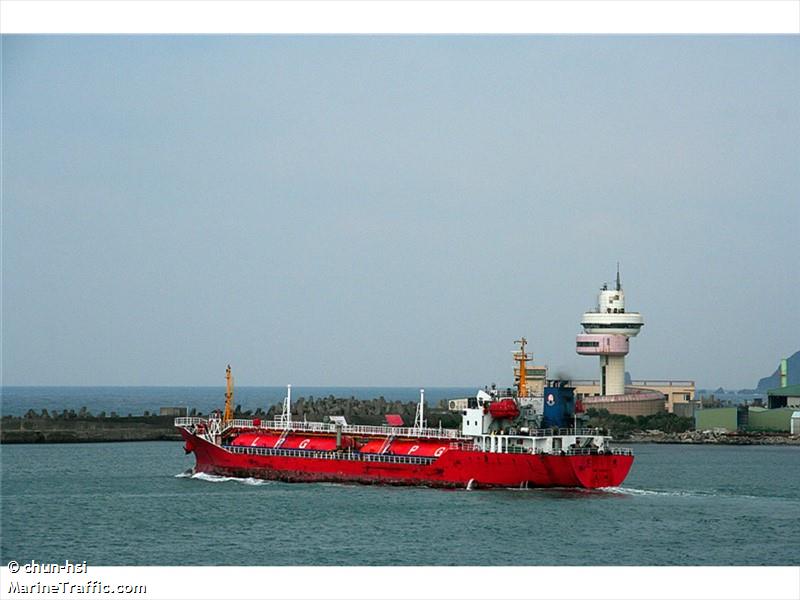 hong yan (LPG Tanker) - IMO 9564073, MMSI 413303260, Call Sign BFAF5 under the flag of China