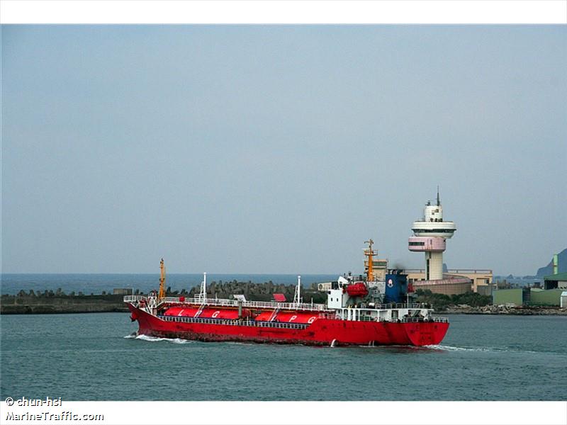 hong yan (LPG Tanker) - IMO 9564073, MMSI 413303260, Call Sign BFAF5 under the flag of China