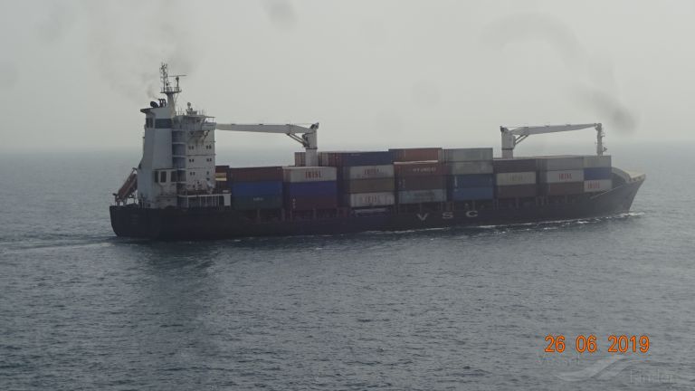 yaran (Container Ship) - IMO 9420370, MMSI 422021500, Call Sign EPBF9 under the flag of Iran