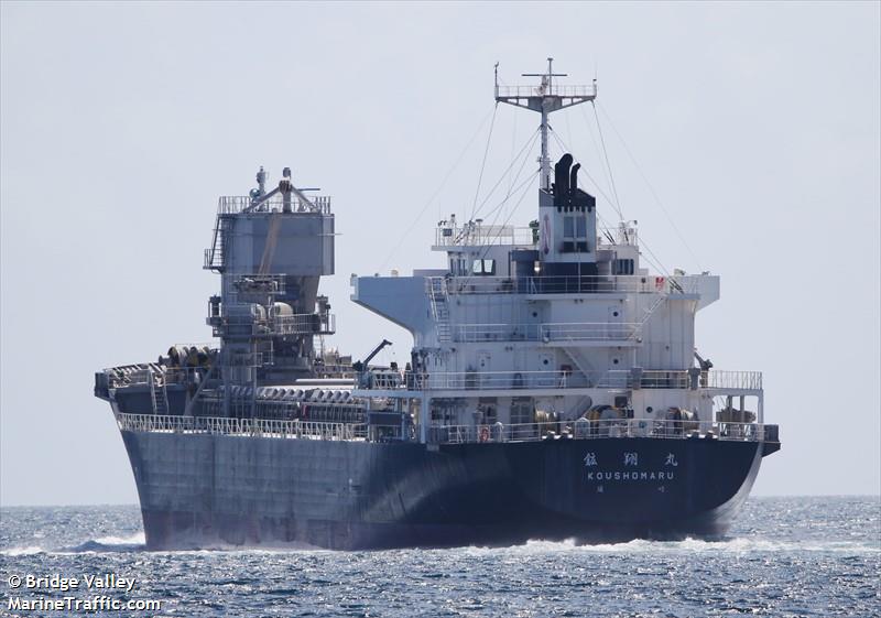 kousho maru (Limestone Carrier) - IMO 9824447, MMSI 431011131, Call Sign JD4335 under the flag of Japan