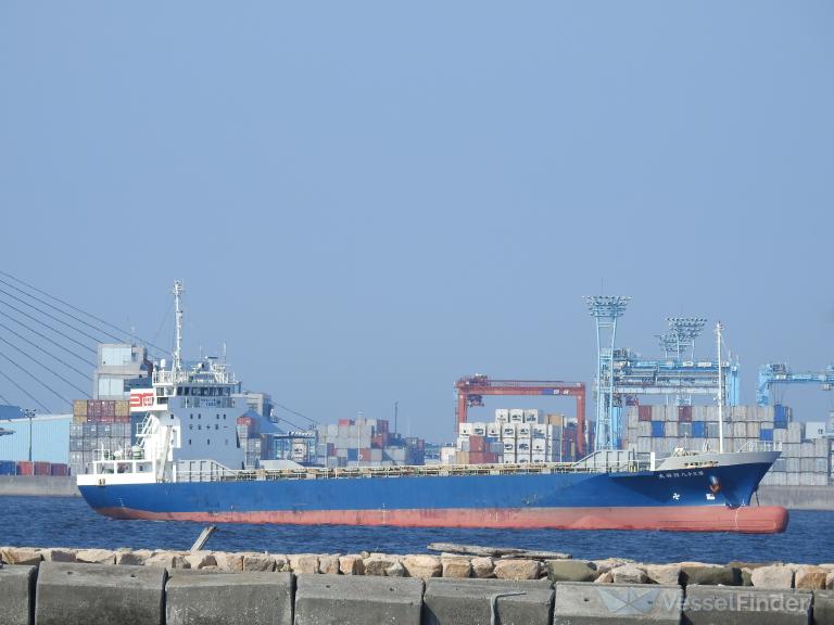 dai38nisshoumaru (General Cargo Ship) - IMO 9403580, MMSI 431101173, Call Sign JD2327 under the flag of Japan