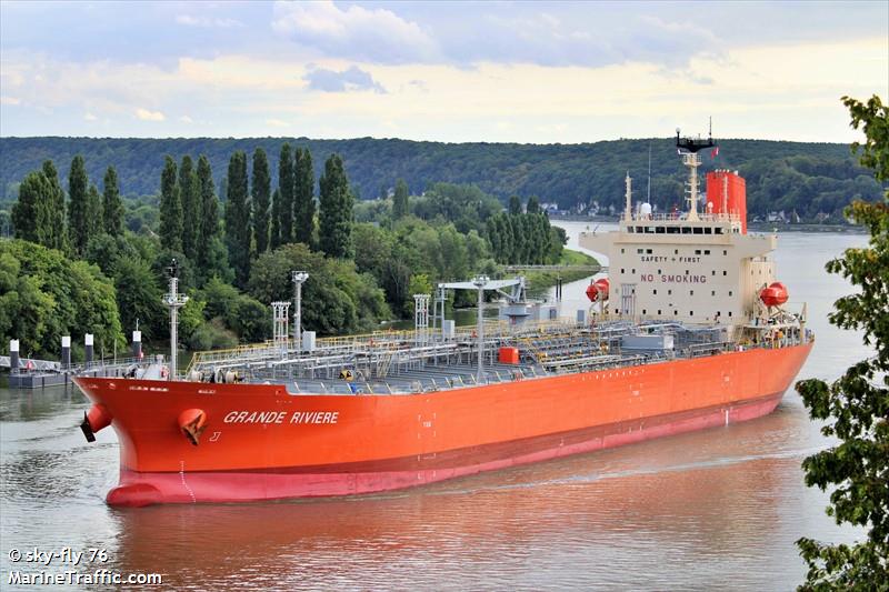 grande riviere (Chemical/Oil Products Tanker) - IMO 9733686, MMSI 431156000, Call Sign 7JTN under the flag of Japan