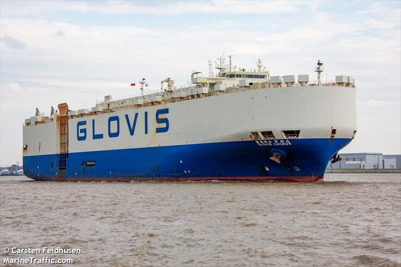 glovis chorus (Vehicles Carrier) - IMO 9158604, MMSI 440292000, Call Sign D7OR under the flag of Korea