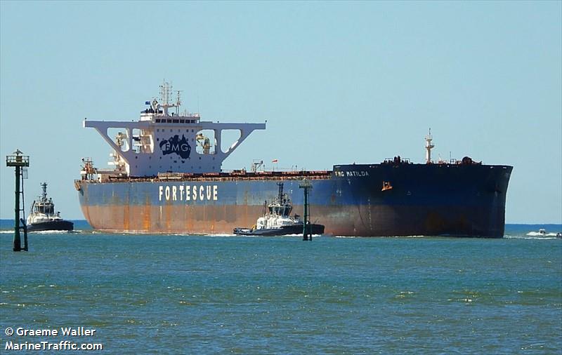 fmg matilda (Bulk Carrier) - IMO 9753569, MMSI 477121600, Call Sign VRRD2 under the flag of Hong Kong