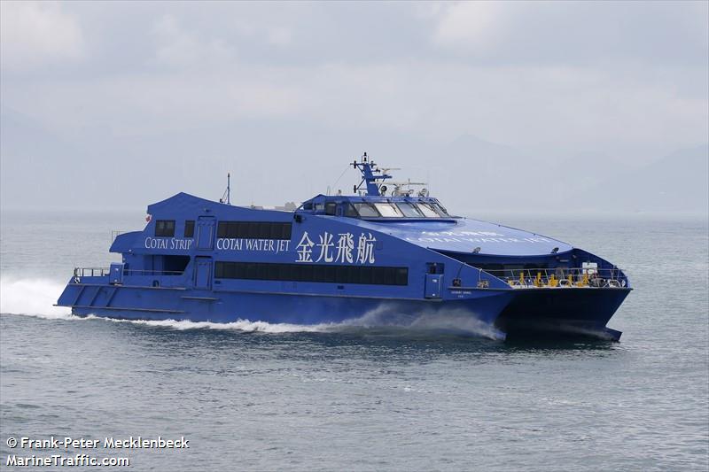 gourmet dining (Passenger Ship) - IMO 9429716, MMSI 477958100, Call Sign VREB7 under the flag of Hong Kong