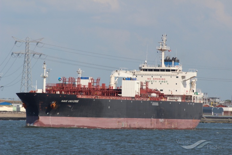 navig8 universe (Chemical/Oil Products Tanker) - IMO 9489106, MMSI 538003852, Call Sign V7TP4 under the flag of Marshall Islands