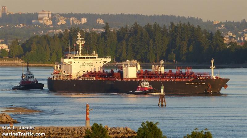 navig8 constellation (Chemical/Oil Products Tanker) - IMO 9489118, MMSI 538003853, Call Sign V7TP5 under the flag of Marshall Islands