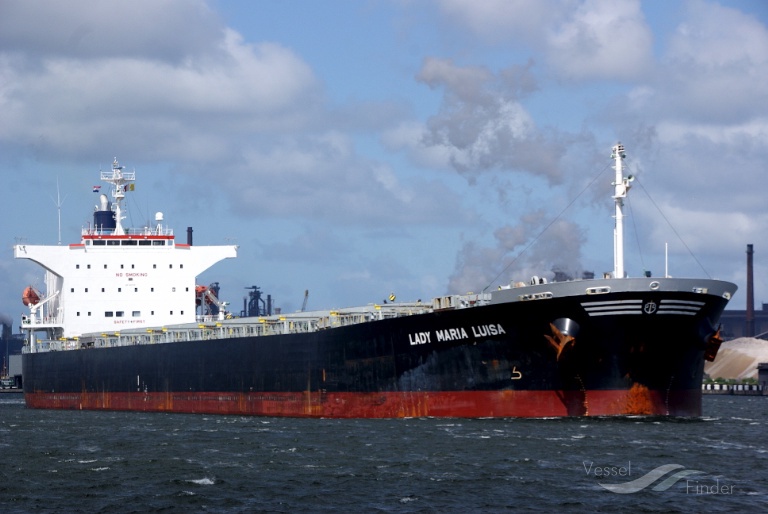 rising lion (Bulk Carrier) - IMO 9427031, MMSI 538008109, Call Sign V7JR2 under the flag of Marshall Islands