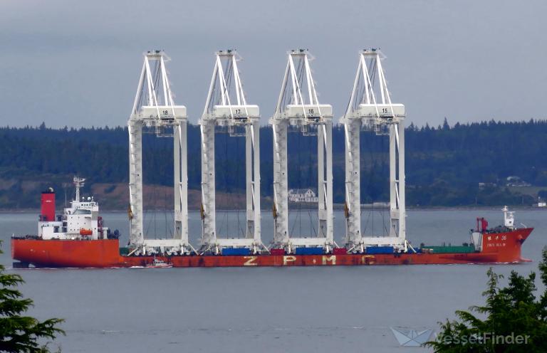 zhen hua 36 (Heavy Load Carrier) - IMO 9254903, MMSI 636011638, Call Sign A8AP2 under the flag of Liberia