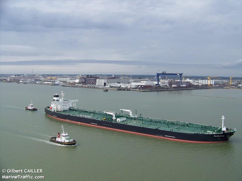 gladiator (Crude Oil Tanker) - IMO 9378864, MMSI 636013351, Call Sign A8MJ5 under the flag of Liberia