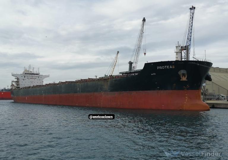 proteas (Bulk Carrier) - IMO 9453509, MMSI 636014720, Call Sign A8WD7 under the flag of Liberia