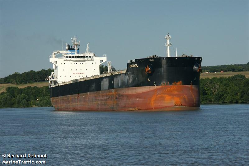 danhil (Bulk Carrier) - IMO 9632959, MMSI 636015908, Call Sign D5DL5 under the flag of Liberia