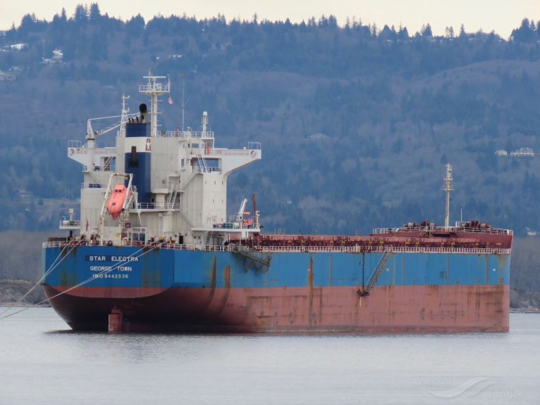 star electra (Bulk Carrier) - IMO 9442536, MMSI 636019445, Call Sign D5UO3 under the flag of Liberia