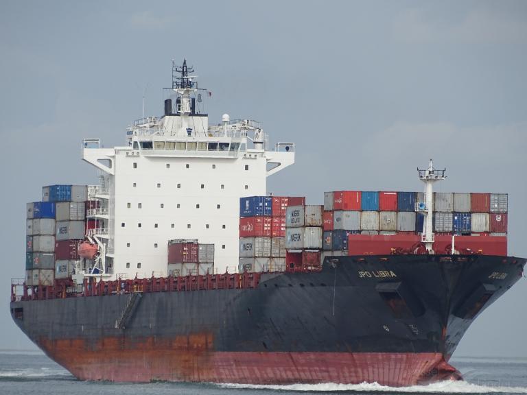 jpo libra (Container Ship) - IMO 9297840, MMSI 636090862, Call Sign A8GU7 under the flag of Liberia