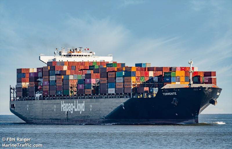 torrente (Container Ship) - IMO 9447914, MMSI 636092782, Call Sign A8VQ2 under the flag of Liberia