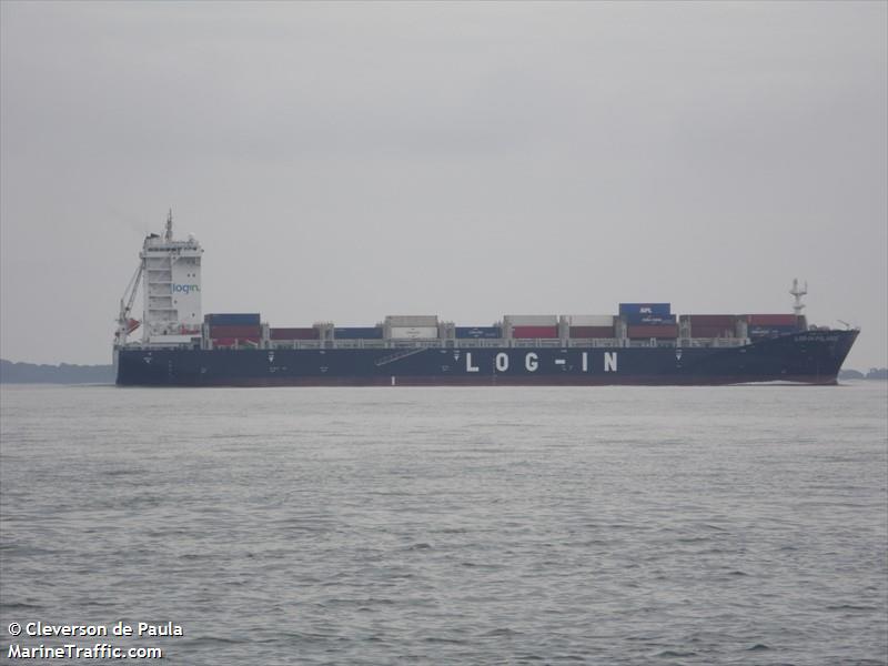 log-in polaris (Container Ship) - IMO 9852365, MMSI 710004394, Call Sign PU5668 under the flag of Brazil