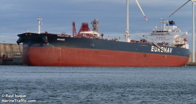 brugge (Crude Oil Tanker) - IMO 9941855, MMSI 205184000, Call Sign ONAB under the flag of Belgium