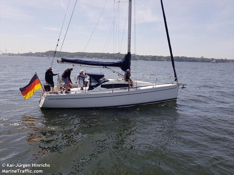 aurora (Pleasure craft) - IMO , MMSI 211882890, Call Sign DA3680 under the flag of Germany